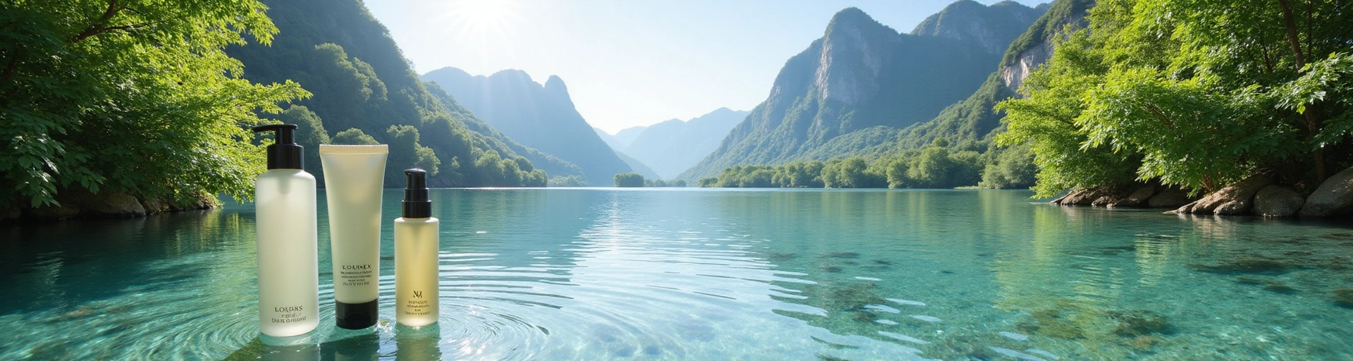 LuxPure natural products banner